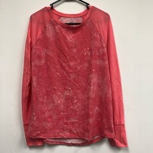 NWOT Tek Gear DryTek Long Sleeve Top, ThumpHole M